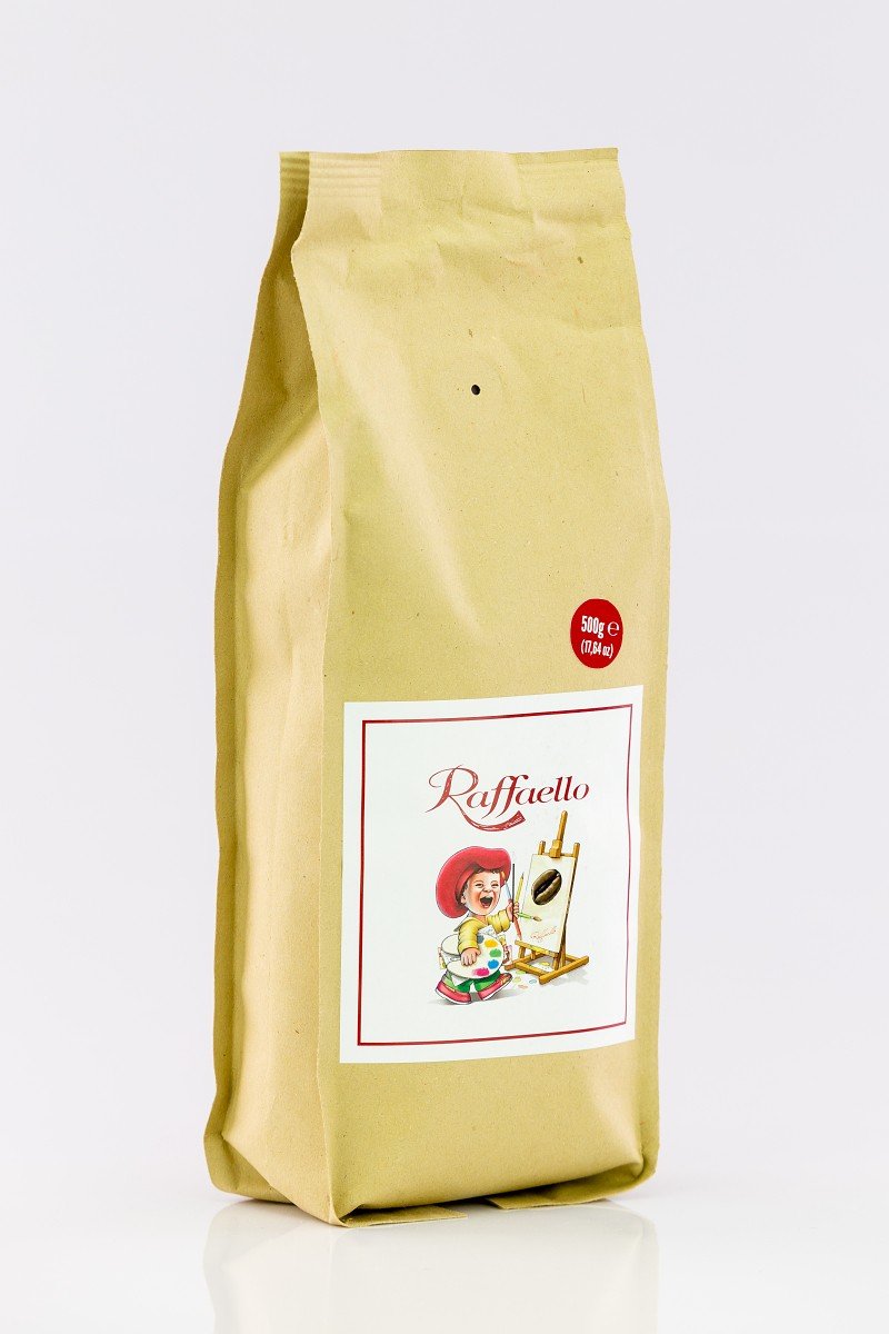 káva zrnková Raffaello 250g 2