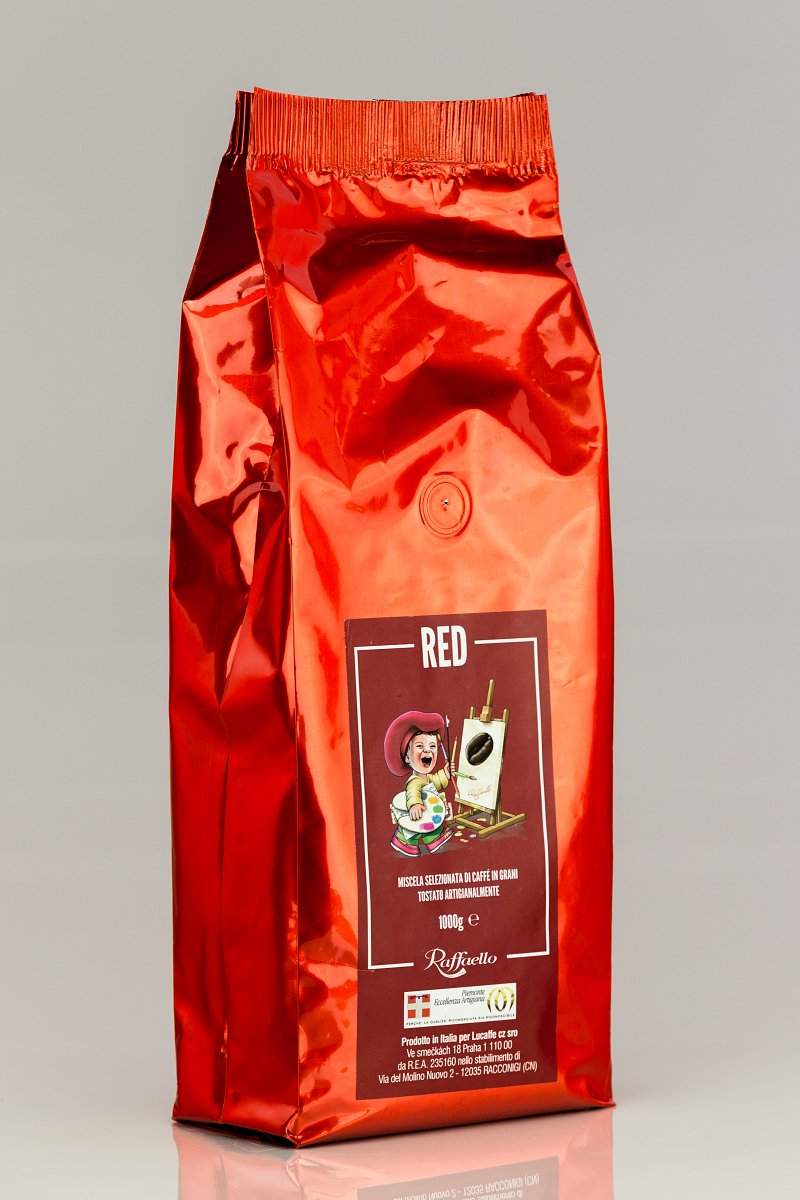 Káva zrnková RED 1kg 2