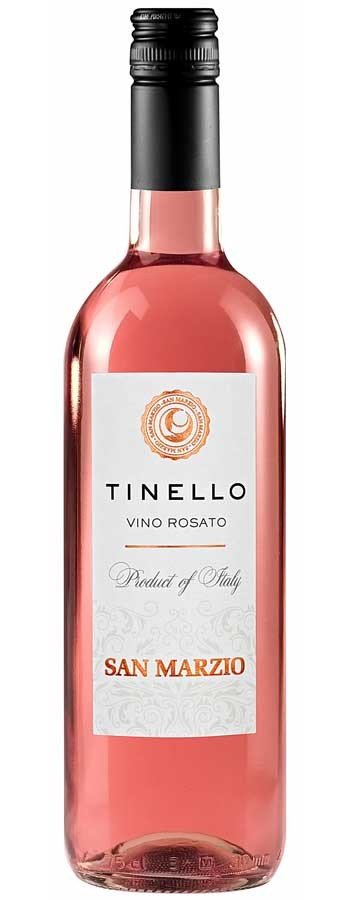 Tinello Rosato 0,75lt obsah alkoholu 11,5% ročník 2019 2