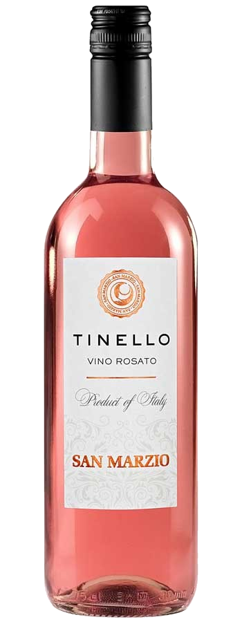 Tinello Rosato 0,75lt obsah alkoholu 11,5% ročník 2019